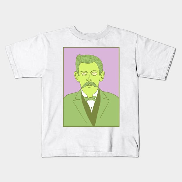 DOC HOLLIDAY Kids T-Shirt by TheCosmicTradingPost